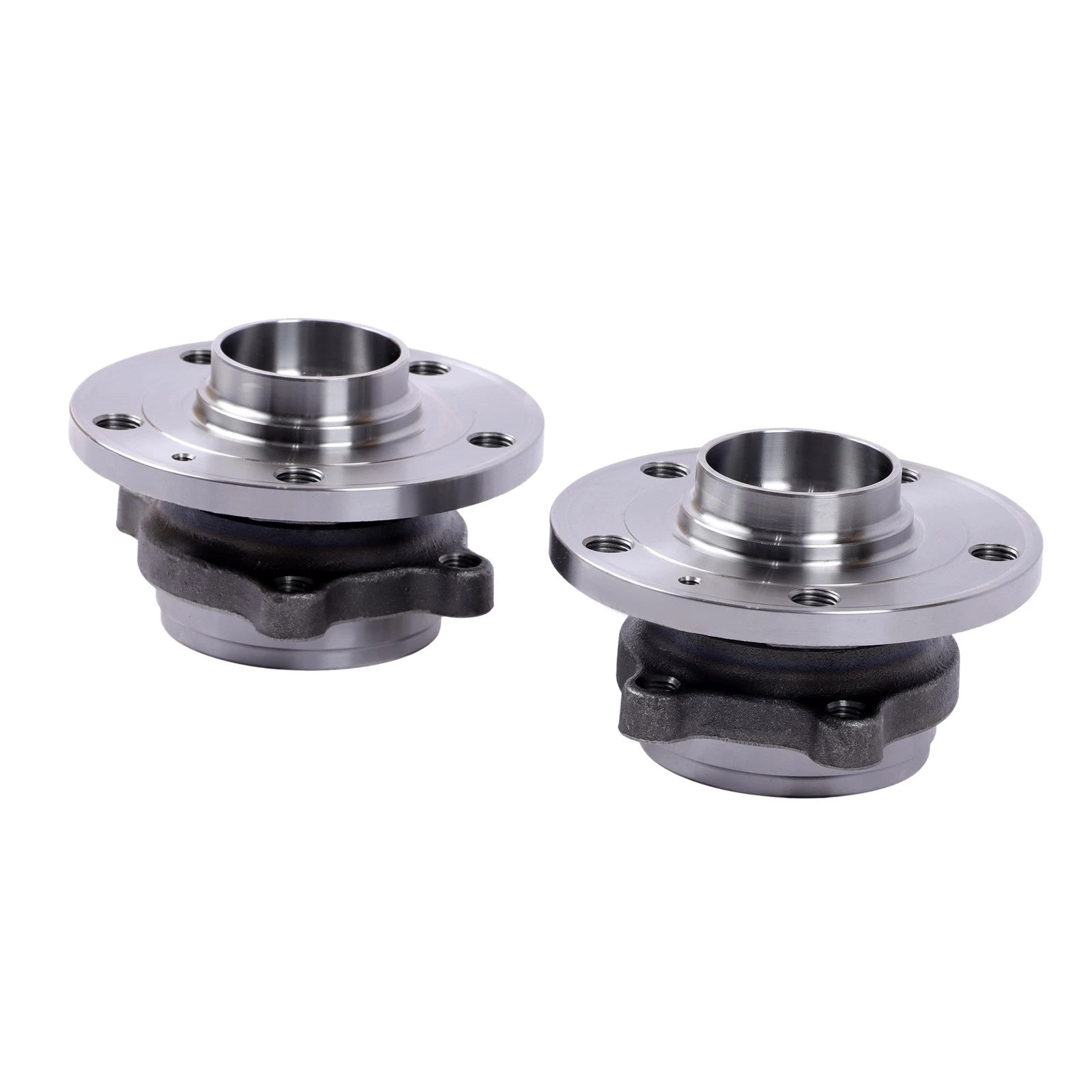 Set of 2 Front Wheel Hub & Bearing Assembly for Volkswagen Audi