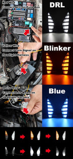 Dynamic LED Daytime Running Lights w/ Turn Signals for Honda Civic (2025–2025)