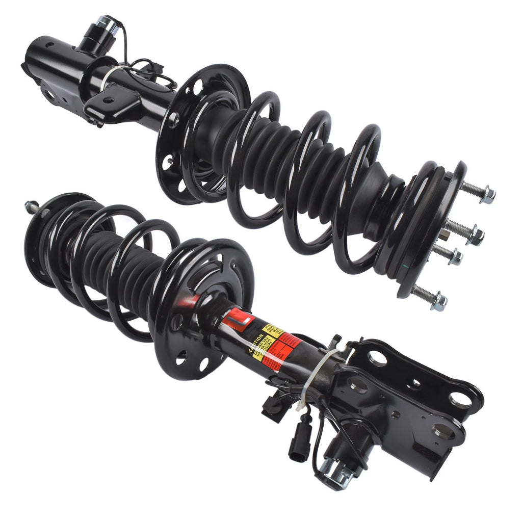 2X Front Shock & Spring Assembly with Electronic for Lincoln MKS (2013-2016)