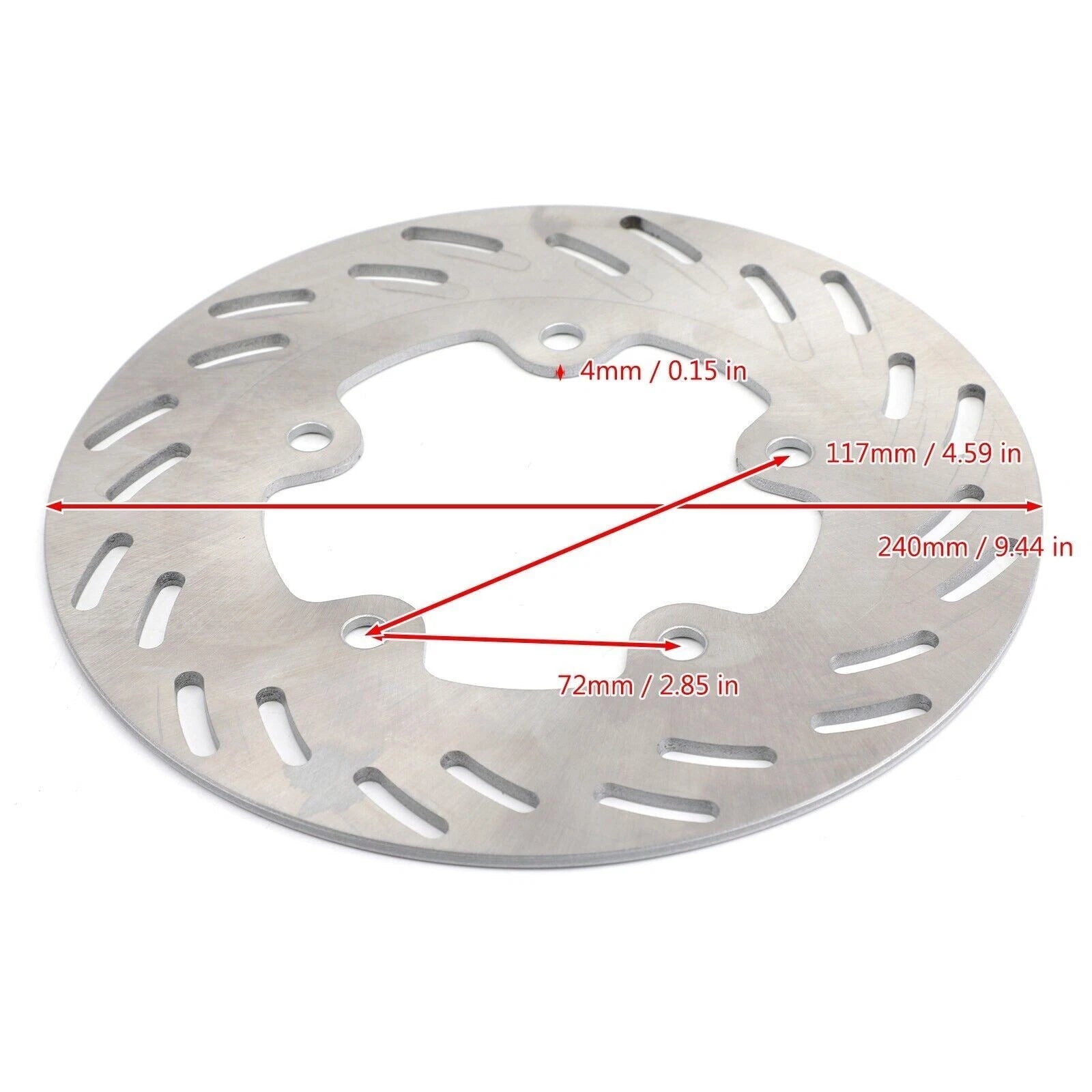 Front Brake Disc Rotor for SYM GTS125 GTS150 GTS250 GTS300 Joymax (2005–2012)