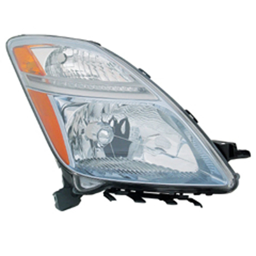 Passenger Side Halogen Head Light Lens/Housing for 2006-2009 Toyota Prius