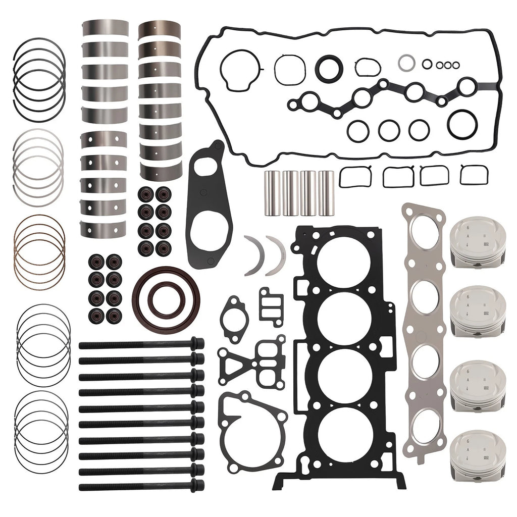 G4KE Engine Rebuild Kit with Pistons, Gaskets, Bearings for Hyundai Sonata (2007–2019)