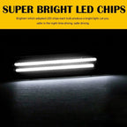 Smoke LED Strip Front Side Marker Lamps for Dodge Challenger (2008–2014)