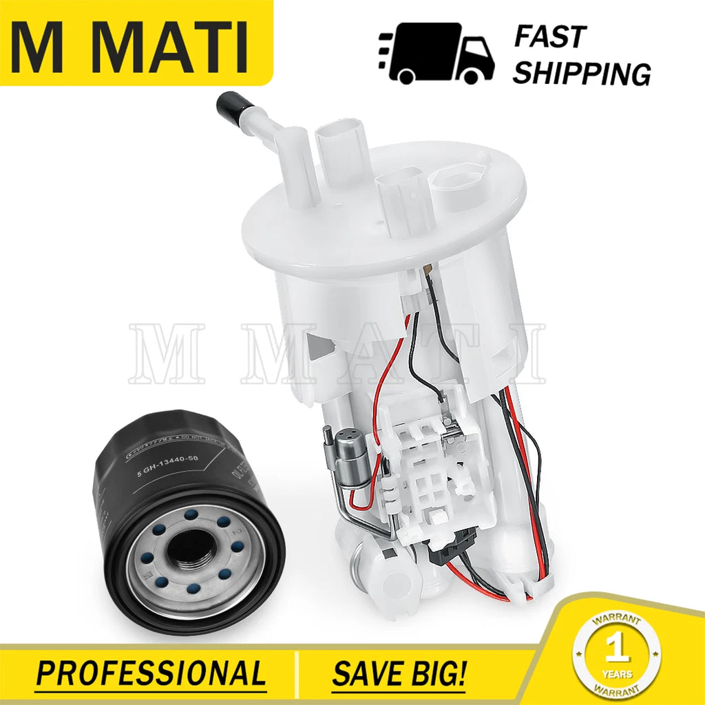 Fuel Pump Assembly & Oil Filter for Yamaha YZF R1 R6 R6S (2004–2009)