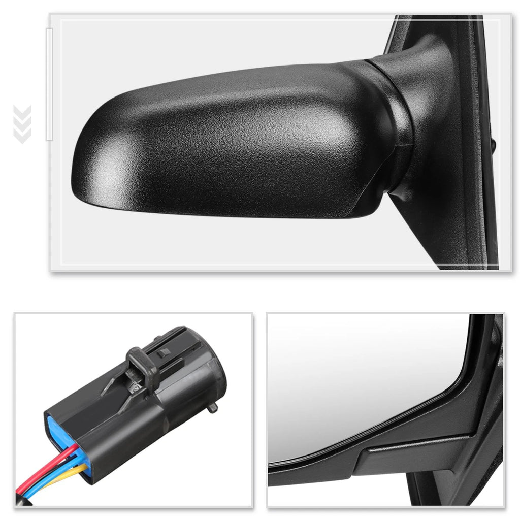 Powered Heated Side Door Mirror for Chevy Aveo (2007–2011)
