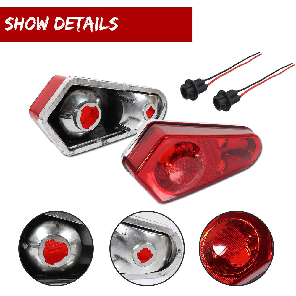 Tail Light Housings with Socket for Polaris Sportsman 500/550/1000 RZR 570