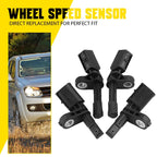 Set of 4 ABS Wheel Speed Sensors for Volkswagen Beetle Golf Jetta Passat
