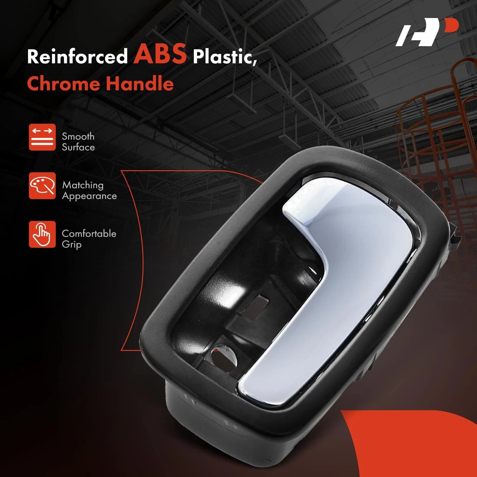 2X Front Interior Door Handle for Chevy Cobalt, Pontiac G5 (2005-2010)