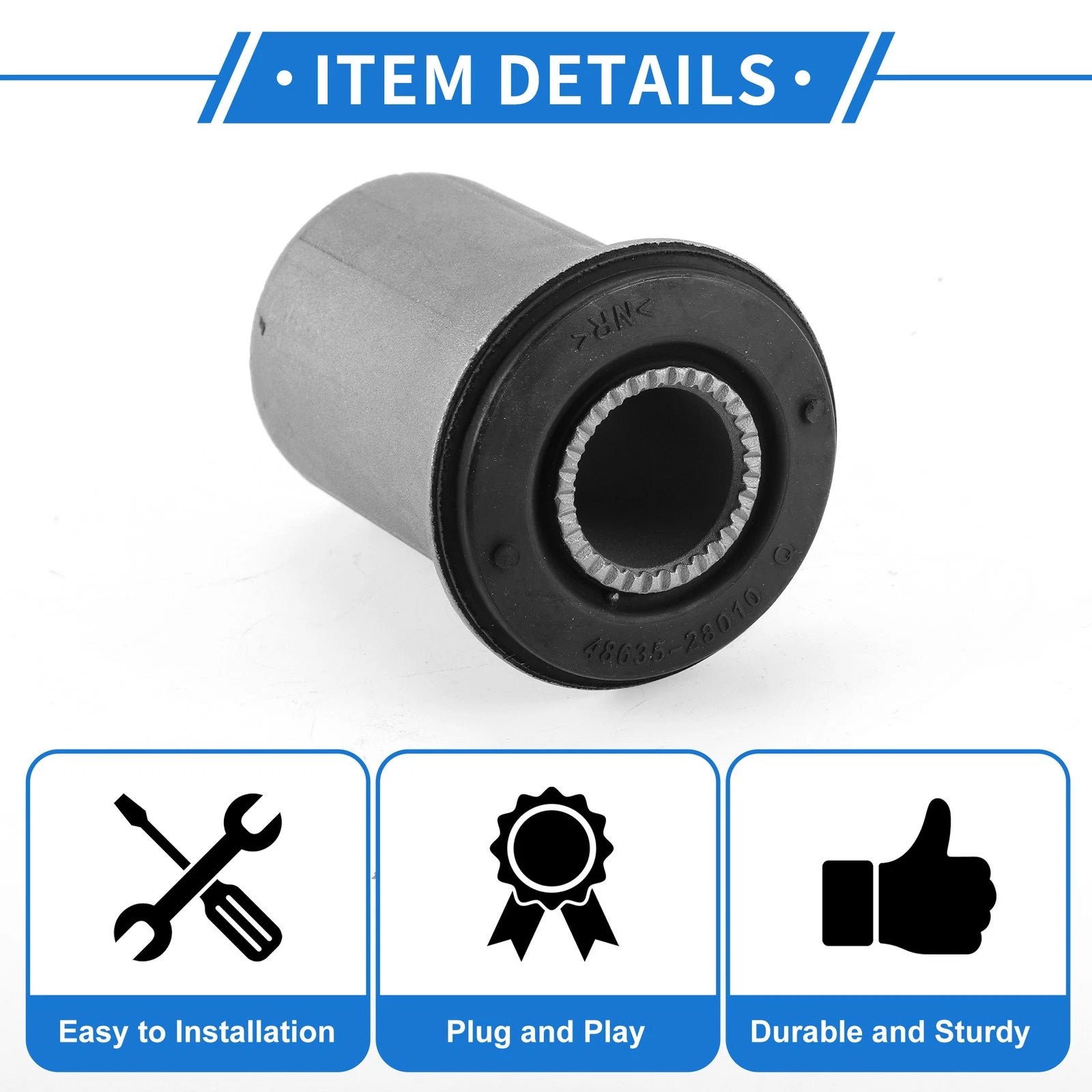 Front Control Arm Suspension Bushing for Toyota Deliboy CXC10/KXC10 (1989–1995)
