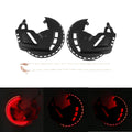 Brake Rotors Covers with Red LED Ring for Honda Goldwing 1800 (2001–2017)