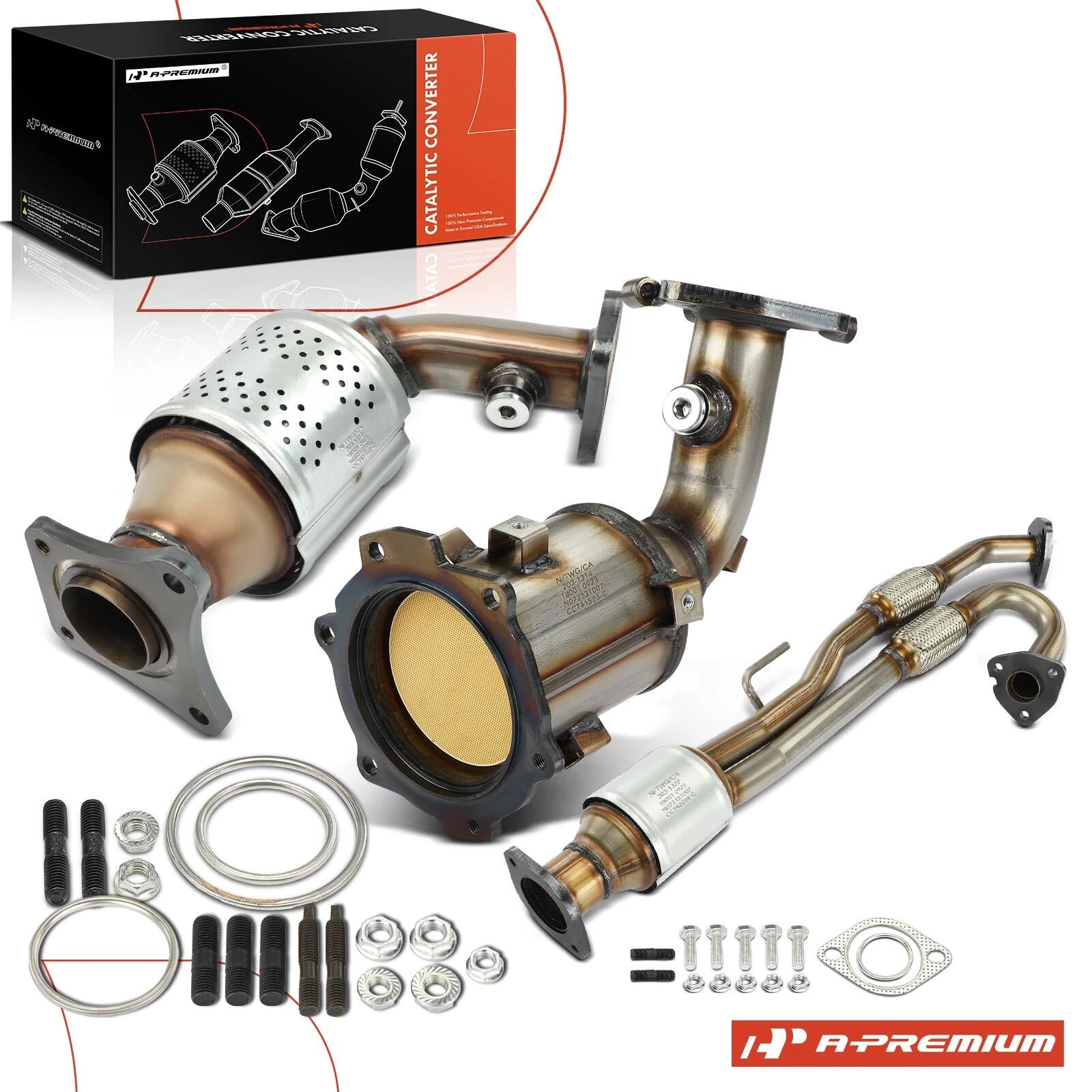 3X Catalytic Converter for Nissan Altima Maxima (2002–2006)