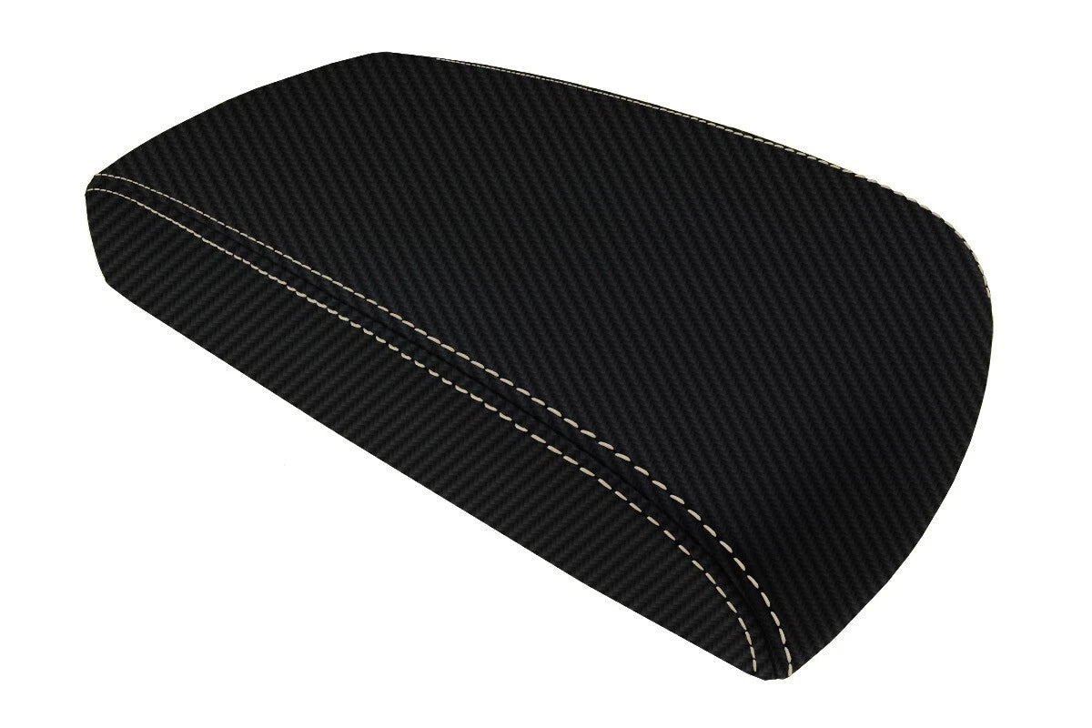 Console Lid Armrest Cover for Chevrolet Impala (2006–2019) Carbon Fiber