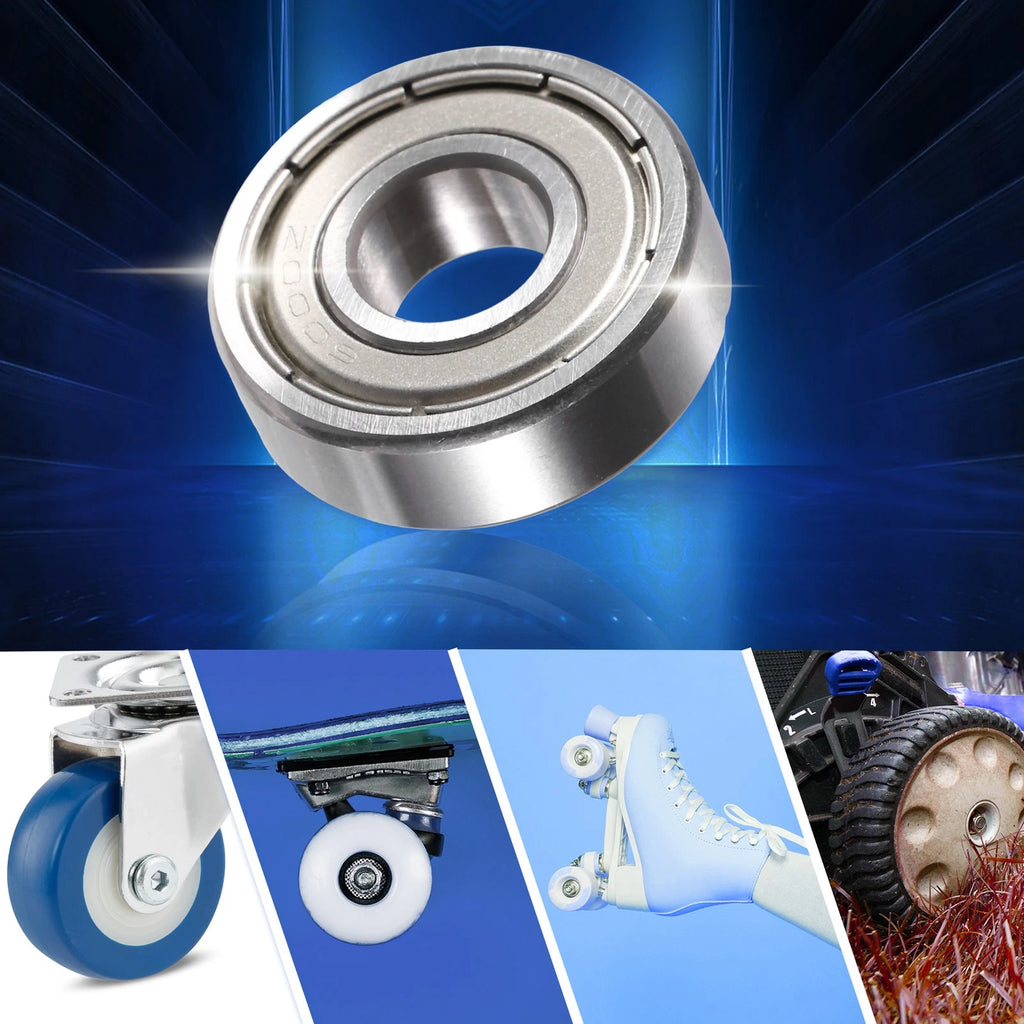 2X 6000ZZ Deep Groove Ball Bearings for Car (10x26x8mm)