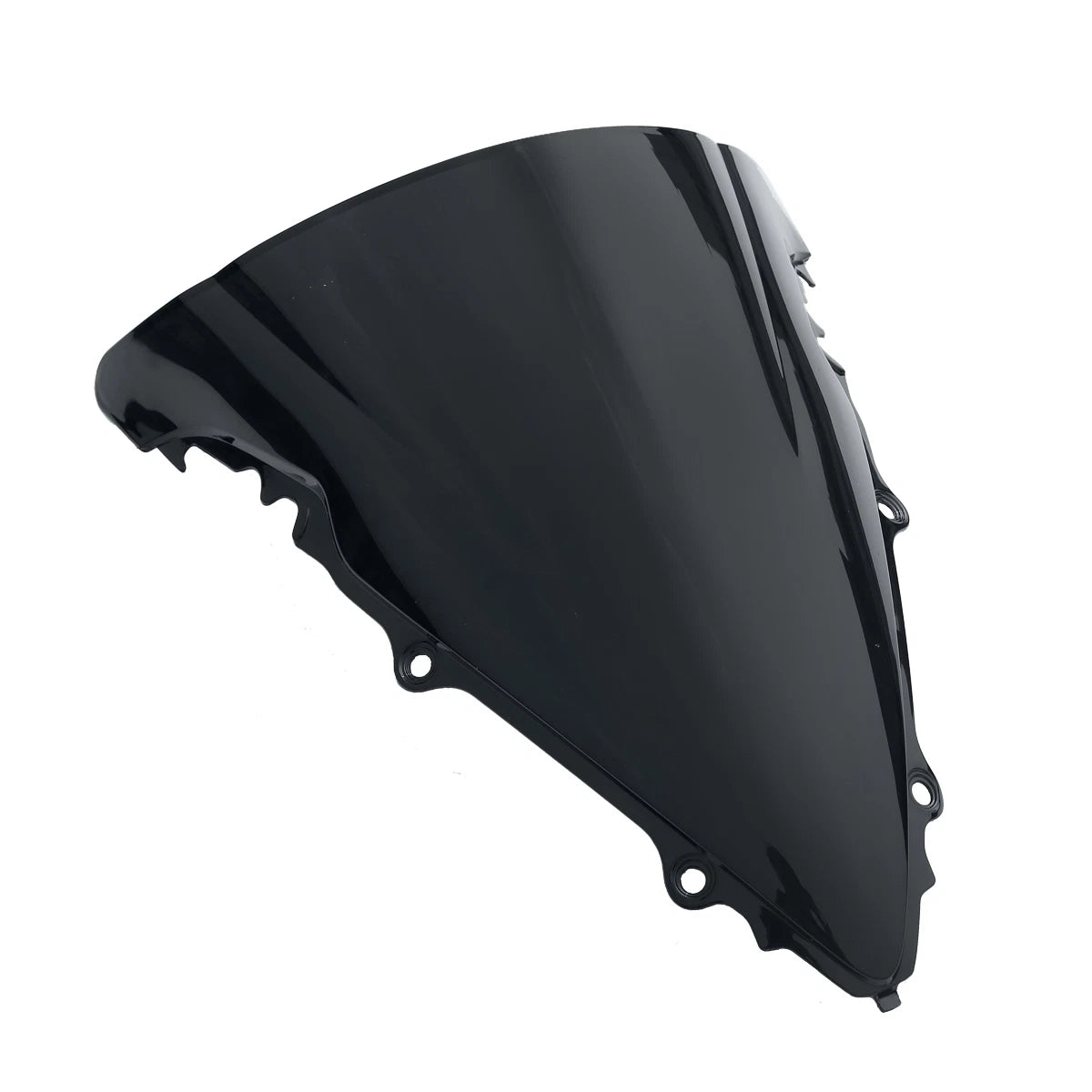 Black Dual Bubble Windshield for Yamaha YZF R6 (2003–2005) PMMA