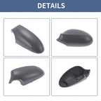 Mirror Cover Gray Replacement for BMW 1 Series E81 E82 E87 E88 (2004 - 2010)