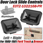 Door Lock Slide Controls for Ford Truck, Bronco (1980–1981) E0TZ-1022168-PR