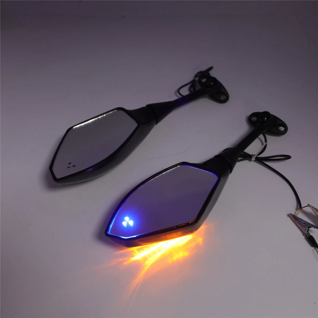 LED Turn Signal Mirrors for Honda CBR 600RR (2003–2012) & CBR1000R (2004–2007)