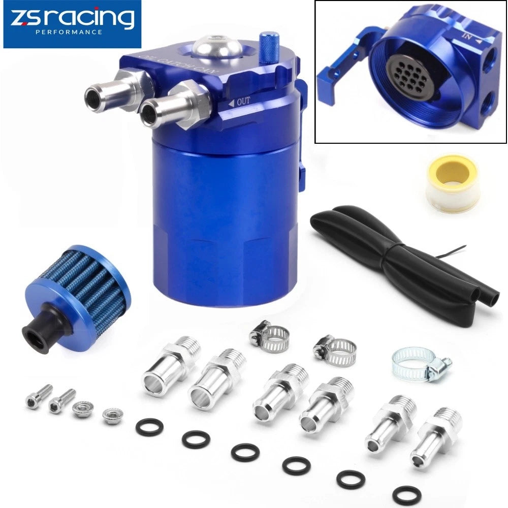 Aluminum Oil Catch Can Kit for Universal Fit