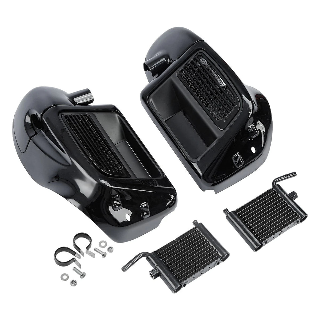 Lower Vented Fairings Radiators Engine Guard Bar for Harley Road Glide (2014–2025)