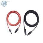 1 Pair 10 Feet Solar Panel Extension Cable 12 AWG for Various Models