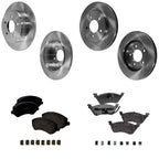 Brake Disc and Ceramic Pad Kit for Dodge Grand Caravan (2001)
