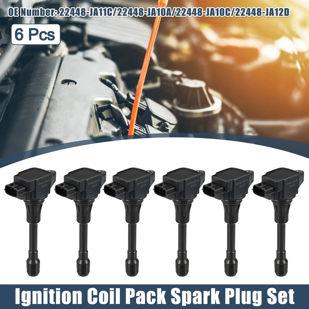 6X Ignition Coil for Nissan 350Z (2003–2009)