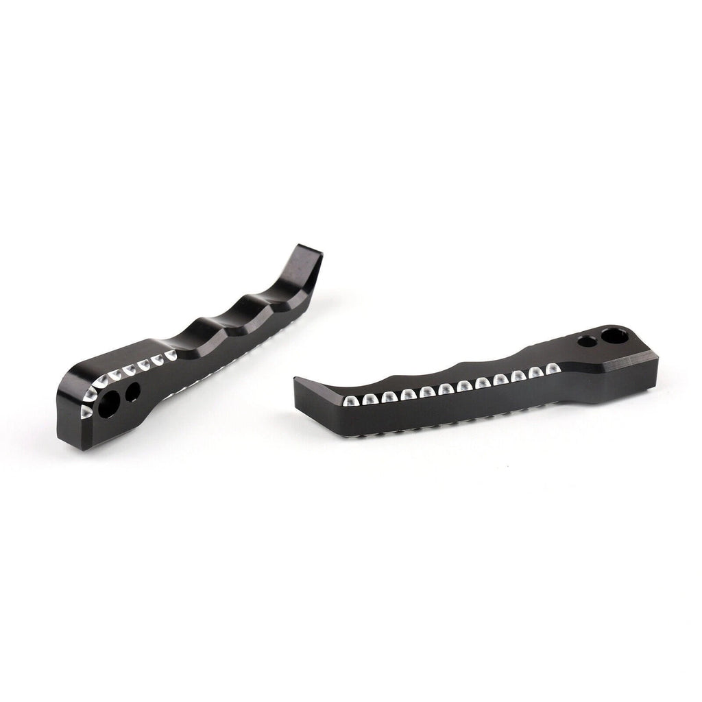 Rear Passenger Footrest Foot Pegs for Suzuki GSXR 1300 Hayabusa (2008–2015) Black