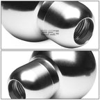 Chrome Billet Aluminum Short Shift Knob for M8/M10/M12 MT Manual Transmission