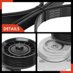 Serpentine Belt Drive Component Kit for Chevrolet Caprice Pontiac (2000–2005)
