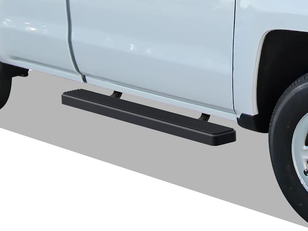 iBoard Stainless Steel Running Boards for Silverado Sierra (2007–2018)