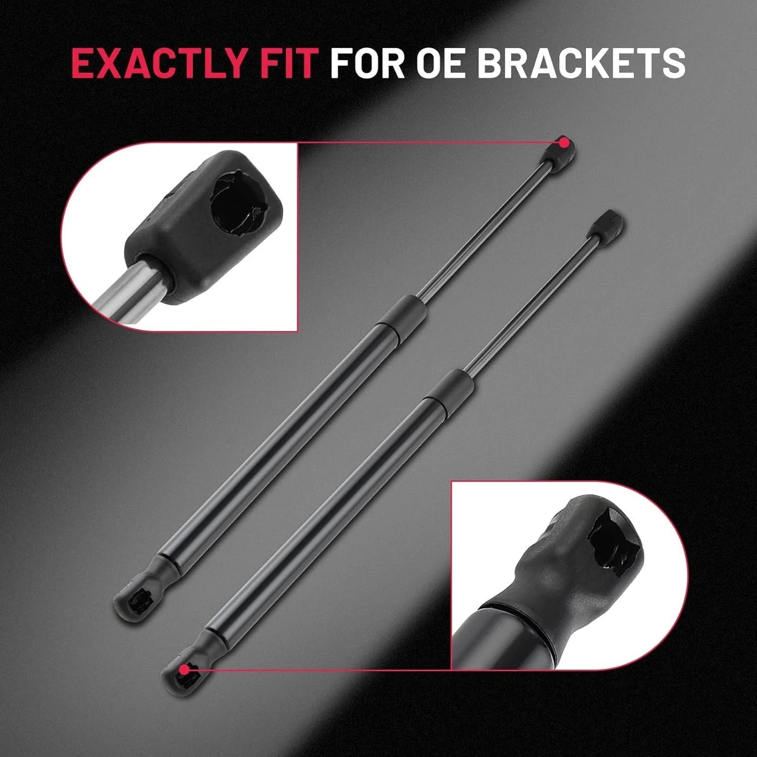 2X Front Hood Lift Support Gas Struts for Nissan Armada (2011–2013)