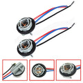 1157 LED Stop Brake Turn Light Bulb Socket Harness for