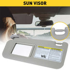 Driver Side Sun Visor for Toyota RAV4 (2006–2012) OE Style Gray Shade