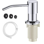 360�� Sink Soap Dispenser Kitchen Liquid Pump Stainless Steel & Plastic