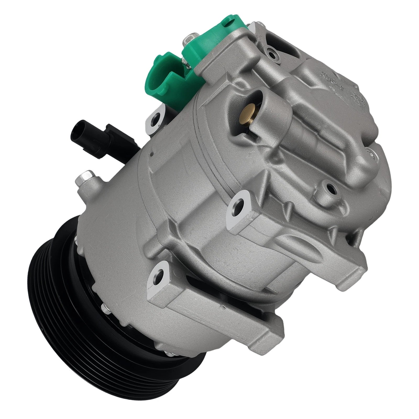 VS18 AC Compressor w/ Clutch 6 Groove for Hyundai Santa Fe (2007–2009)