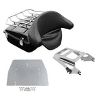 Chopped Trunk Backrest Mount Plate for Harley Touring Road King (2009–2013)