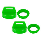 2X Key Switch Cover Green for Polaris Ranger 400 500 570 800 900 1000 (2010–2023) 5433534