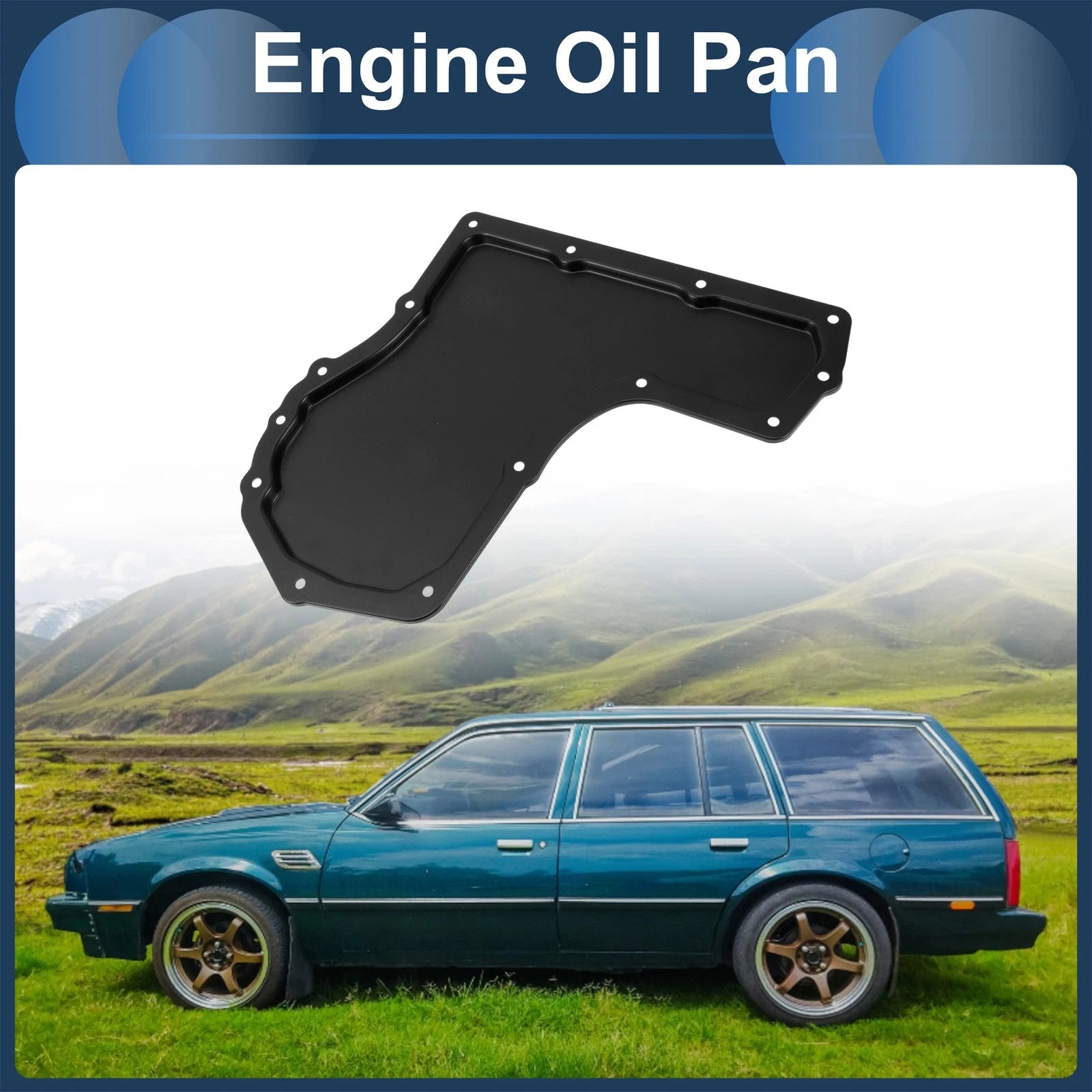 1 Pcs Engine Oil Pan No.8685184 for Chevrolet Cavalier (1995–2005)