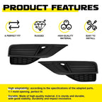 Set of 2 Fog Light Bezel Covers for Honda CR-V (2015–2016)