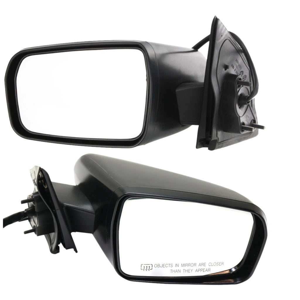 Power Mirror Set for Mitsubishi Galant (2004–2012) Heated Textured Black