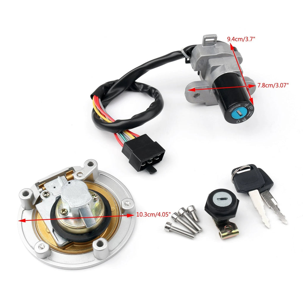 Ignition Switch Lock & Gas Cap Key Set for Ducati 916 996 998 748 (1997–2002)