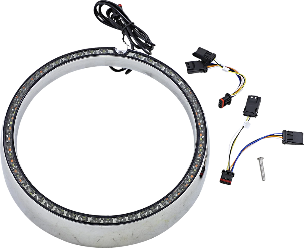 Sequential Trim Ring for Custom Dynamics PB-7TR-SEQ-1C (Chrome)
