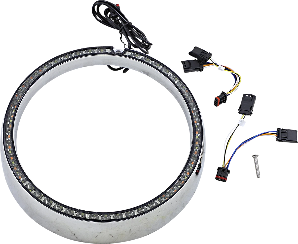 Sequential Trim Ring for Custom Dynamics PB-7TR-SEQ-1C (Chrome)