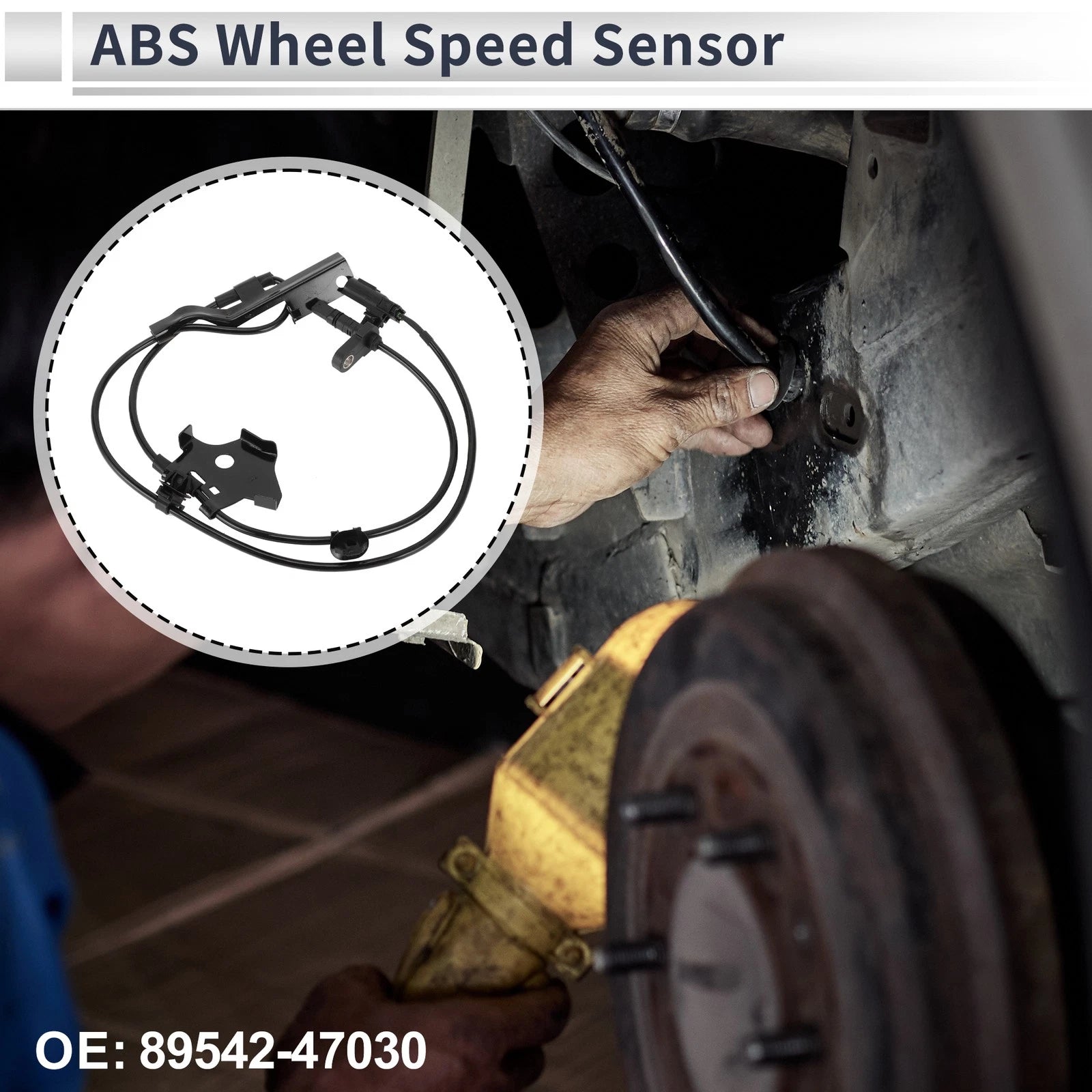 ABS Wheel Speed Sensor No. 89542-47030 for Toyota Prius (2010–2015)