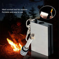 FS376 Emergency Fire Starter Magnesium Flint Match Striker for Camp Survival