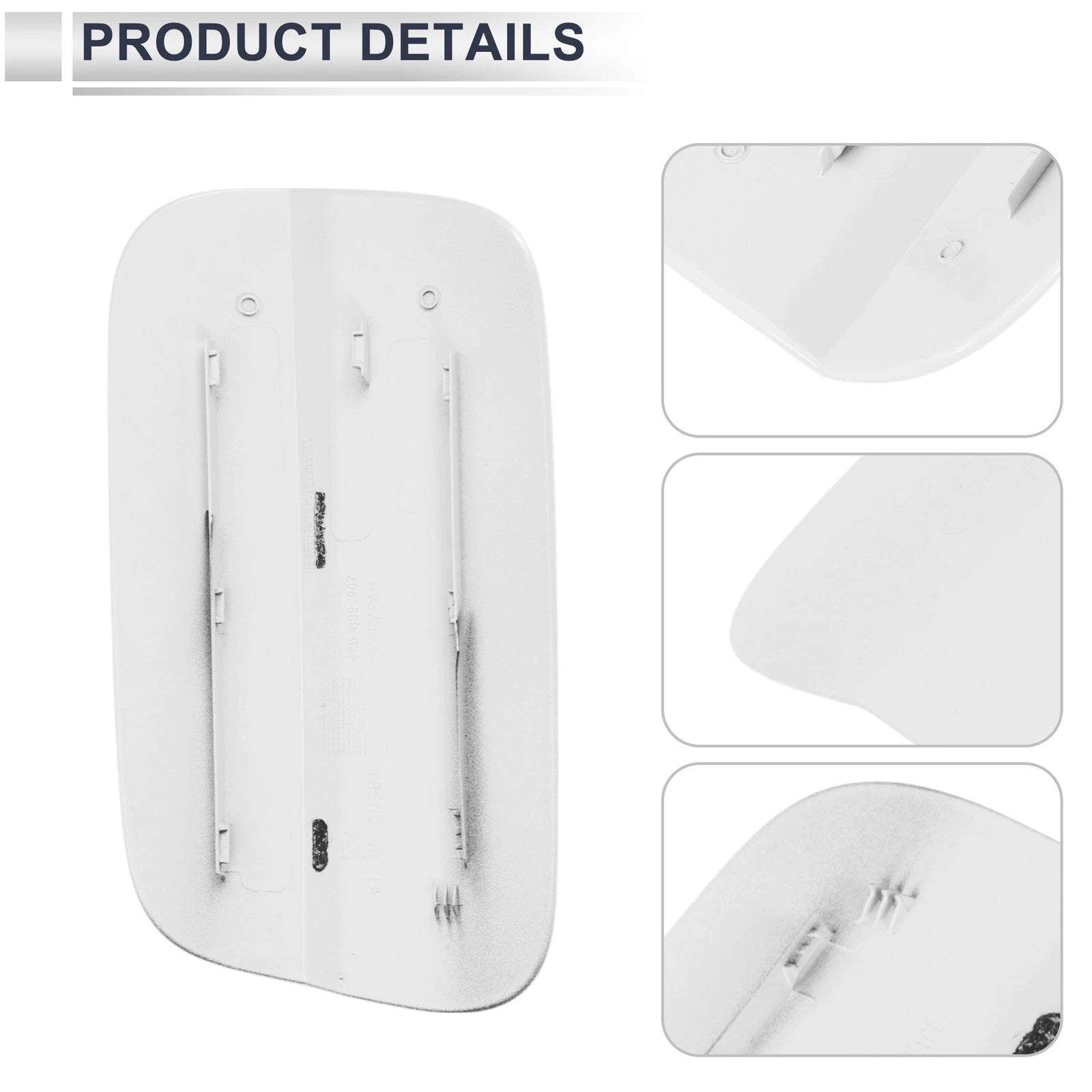 Fuel Tank Door Cap for Audi A6 (2019–2024) Fuel Filler Flap Cover White