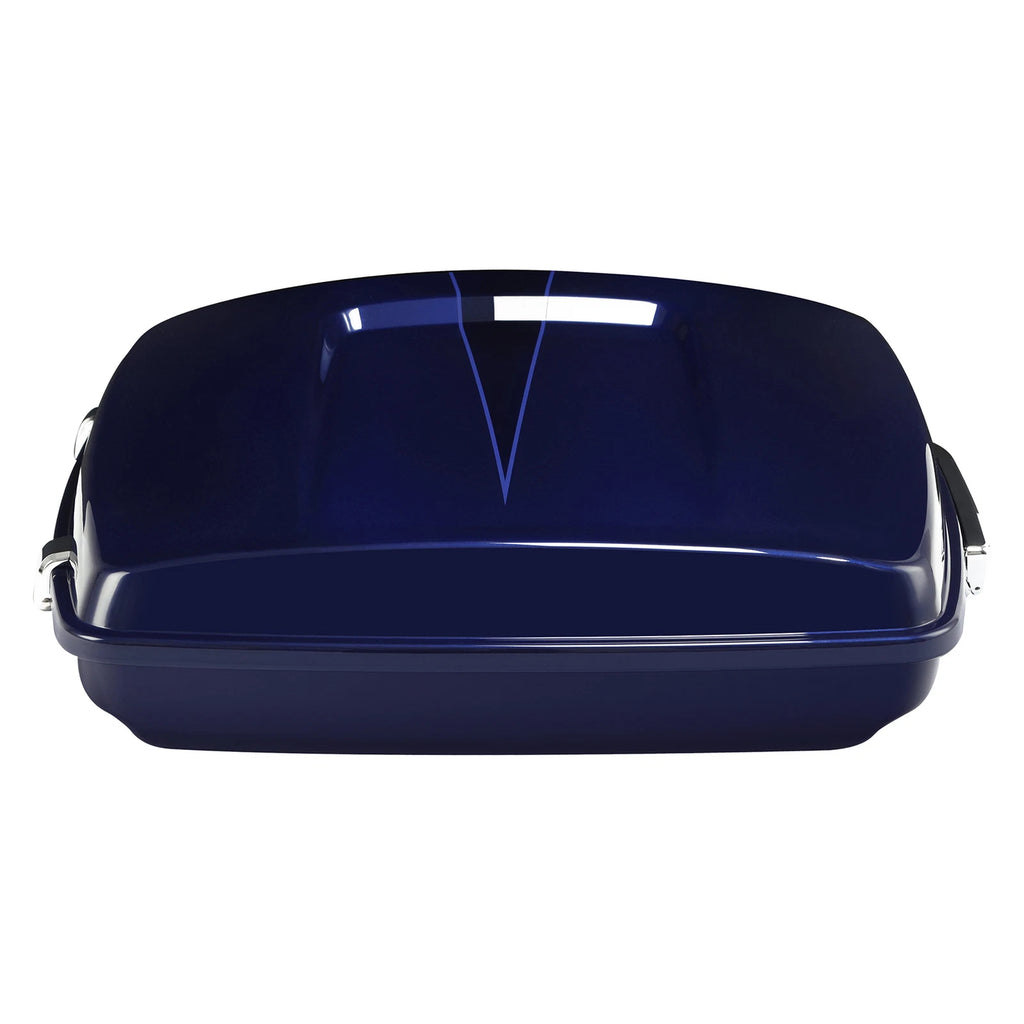 Razor Trunk Luggage for Harley Street Glide (2014–2025) Zephyr Blue/Black Sunglo