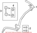 Rear Suspension Stabilizer Bar Link Kit for Dodge Durango (2011–2023)