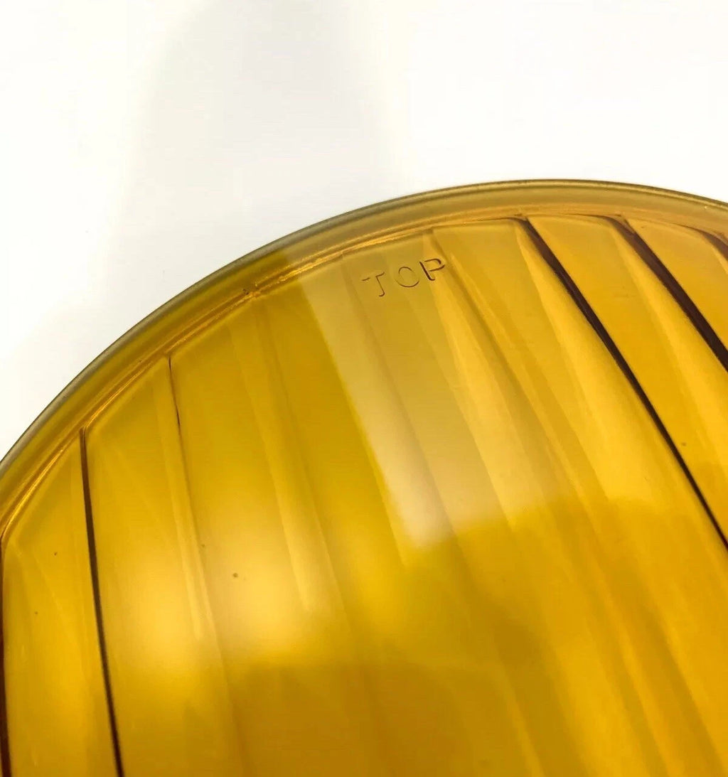 Fog Light Lenses Pair Amber Replacement for 1936–1938 Chevrolet