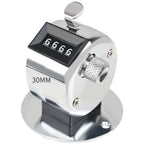 Metal Tally Counter 0-9999 for Manual Press Counting Tool